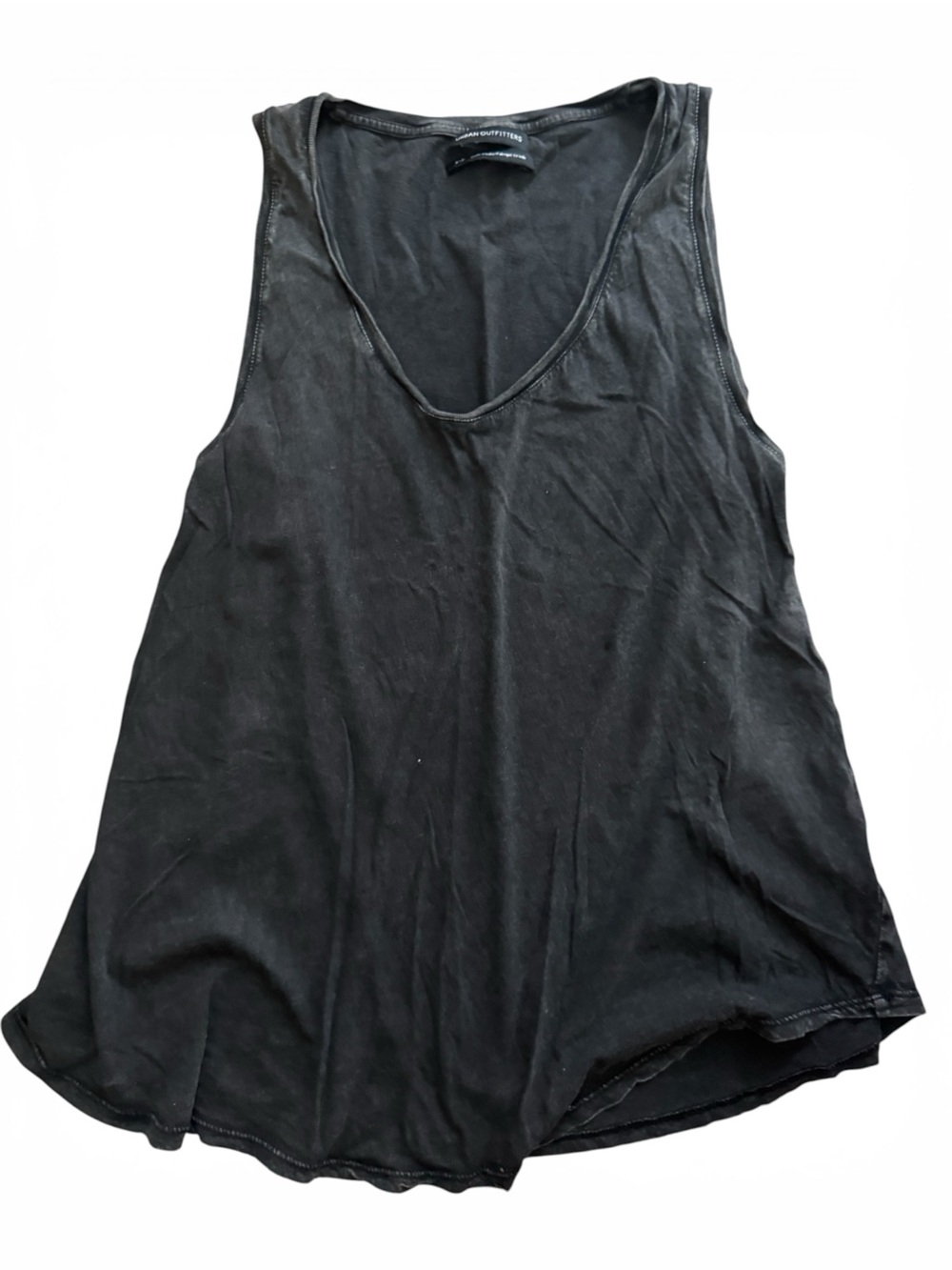 Urban Outfitters Black Women's Scoop Neck Tank Top